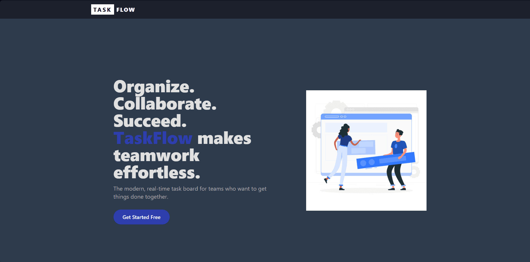 TaskFlow screenshot